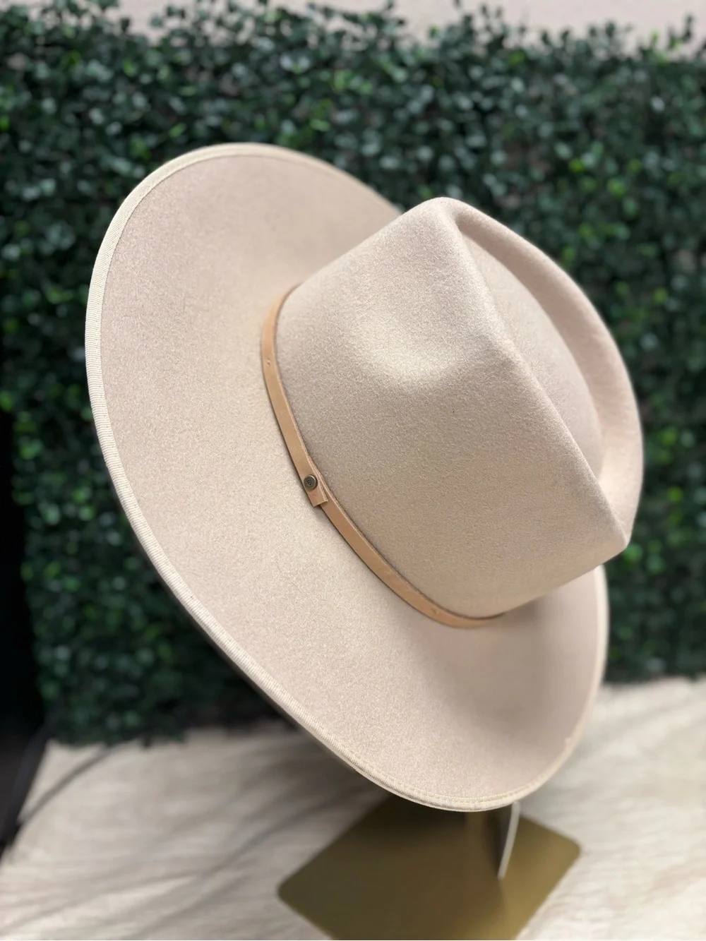 Will + Bear Felt Sun Hat, Andy Cream - Small - Picture 4 of 9